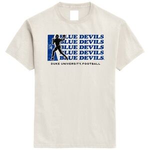 Blue Devils Retro Football Tee
